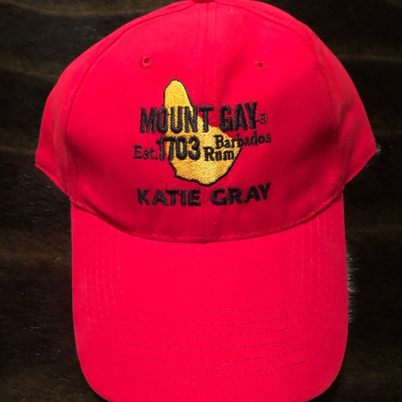 Mount Gay Rum Red Cap Buy 1 Get 1 FREE Brand New Unisex Rare Hat Regatta Event - Picture 1 of 6